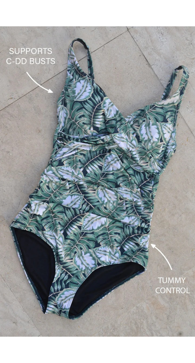 Martinique Louise Multifit Ruched Front One Piece