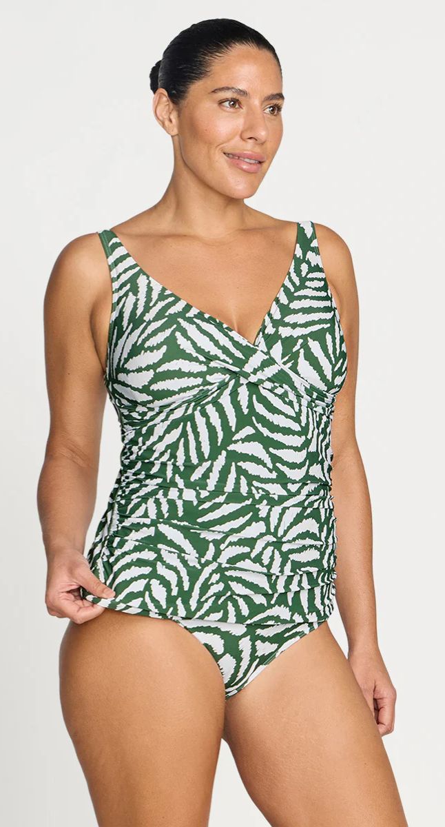 Alabastron Delacroix Cross Over Tankini Top