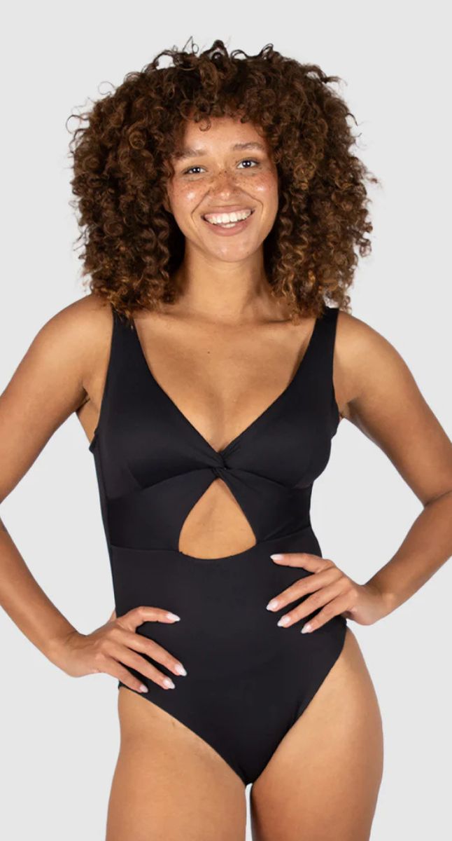 Baku Chloro Cut Out One Piece Swimsuit