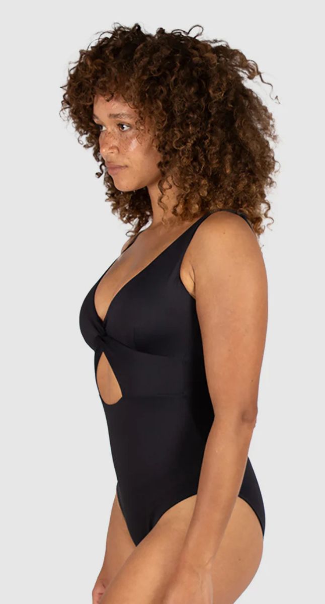 Baku Chloro Cut Out One Piece Swimsuit