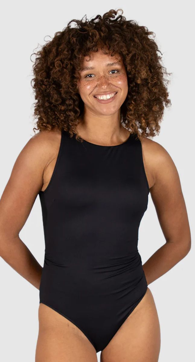 Baku Chloro High Neck One Piece Swimsuit