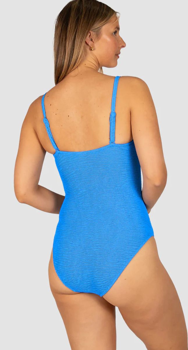 Baku Ibiza D,Dd Cup Bra Fit Underwire Bandeau One Piece Swimsuit