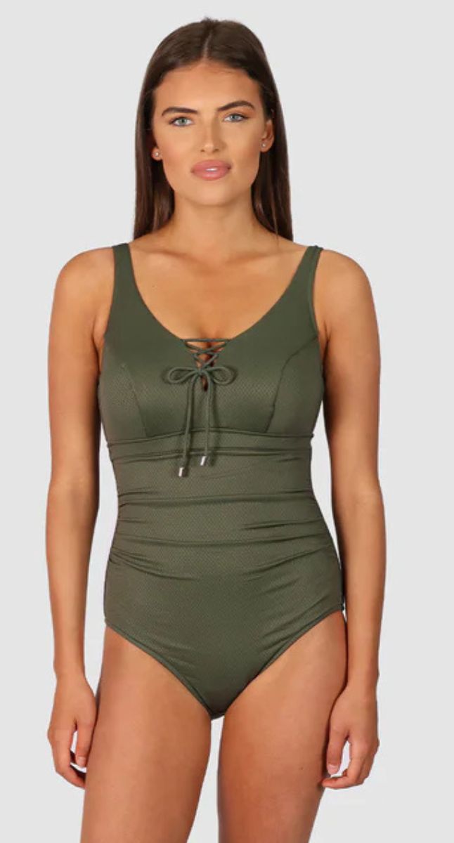 Baku Rococco E,F,G Cup Bra Fit One Piece Swimsuit