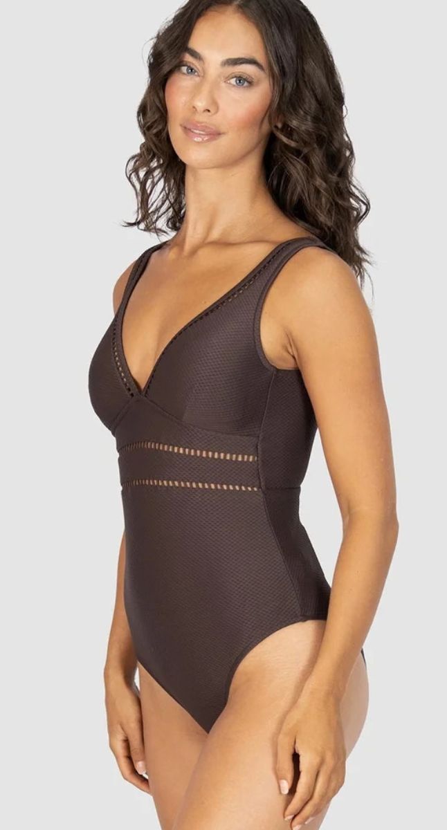 Baku Rococco Long Line One Piece Swimsuit