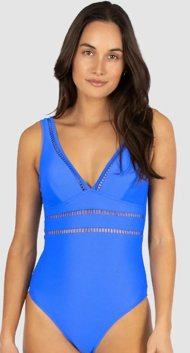 Baku Rococco Long Line One Piece Swimsuit