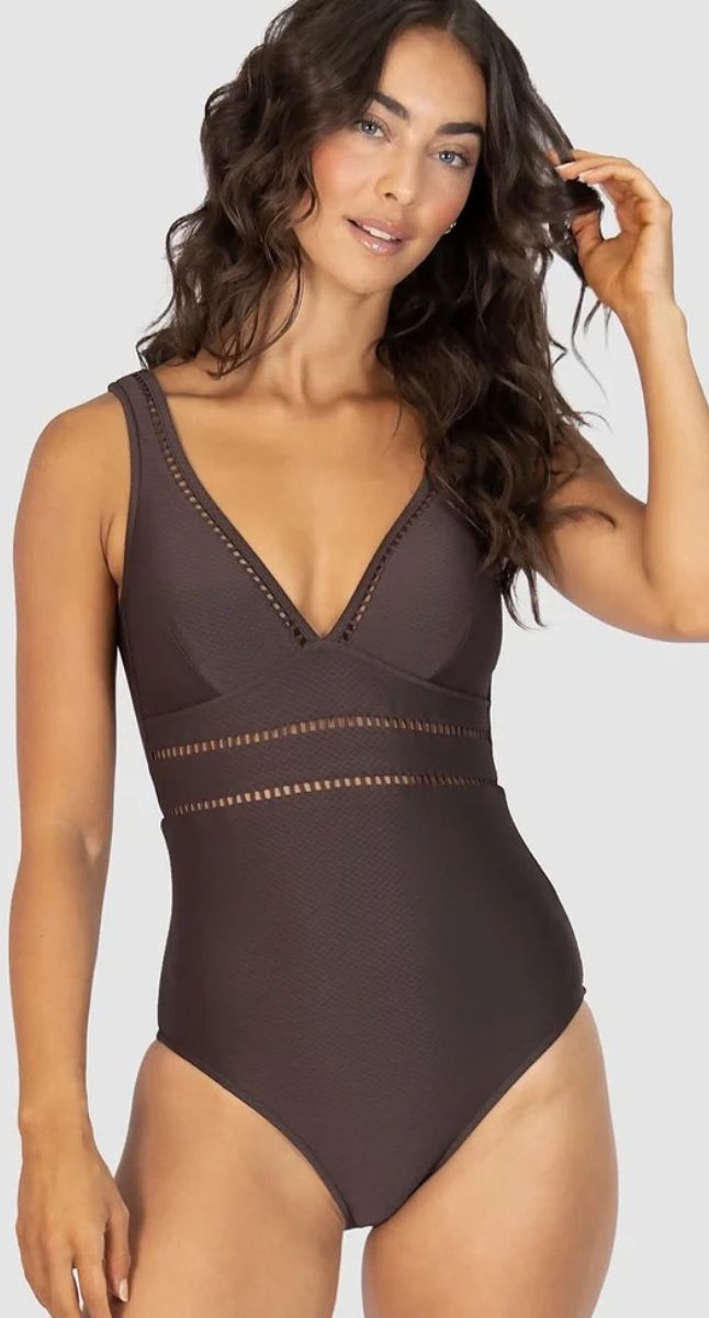 Baku Rococco Long Line One Piece Swimsuit