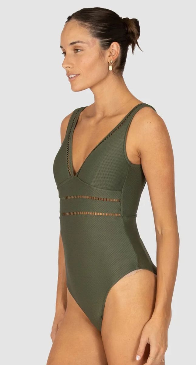 Baku Rococco Long Line One Piece Swimsuit