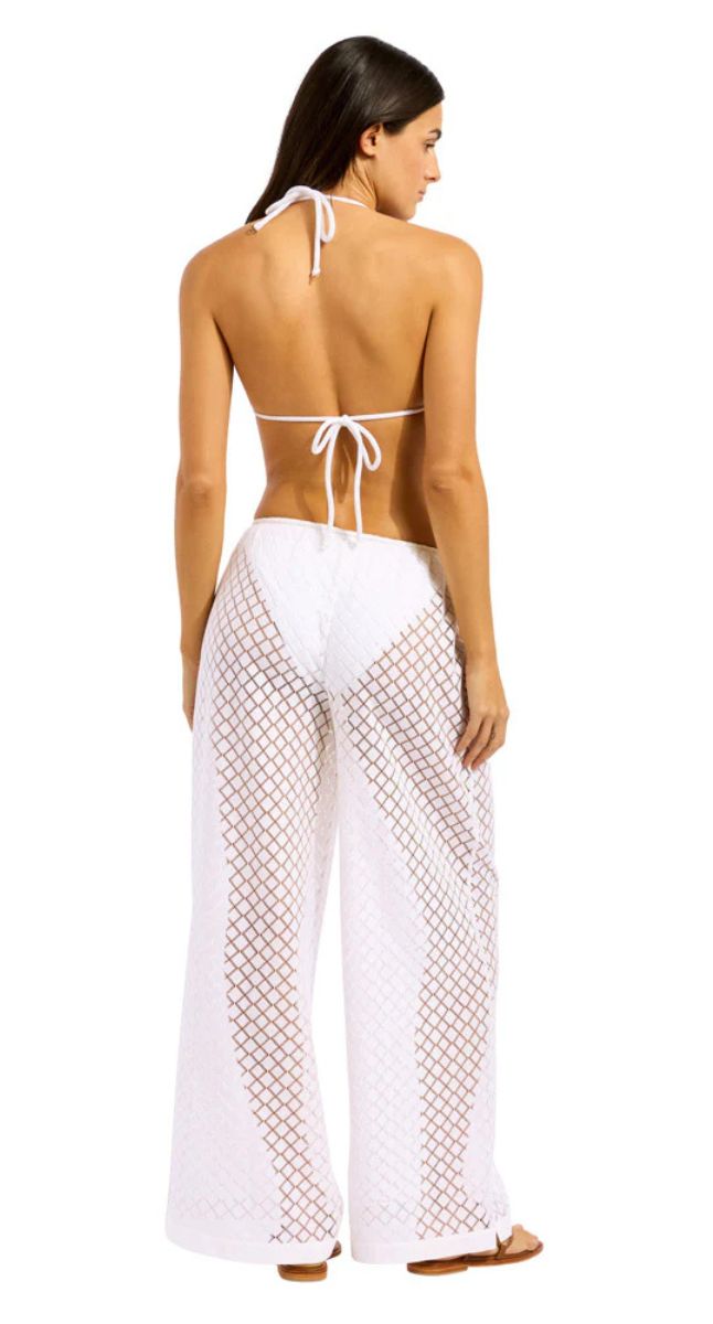 Beachedit Drawstring Lace Pant