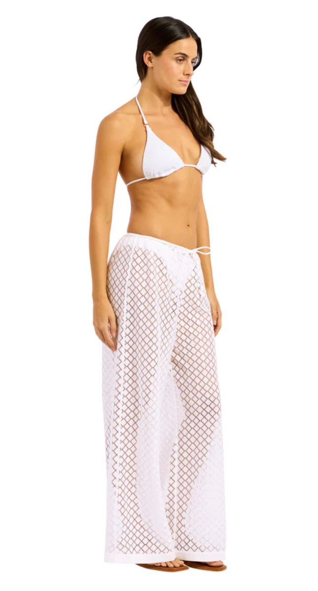 Beachedit Drawstring Lace Pant