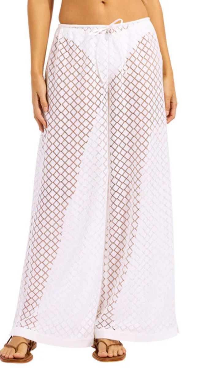 Beachedit Drawstring Lace Pant