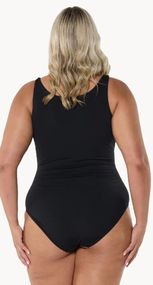 Capriosca Carribean Cholrine Resistant Zip Up One Piece