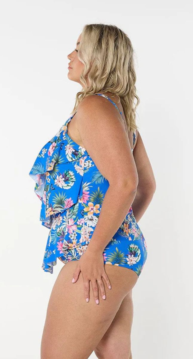 Capriosca Florida 3 Tier Tankini Top