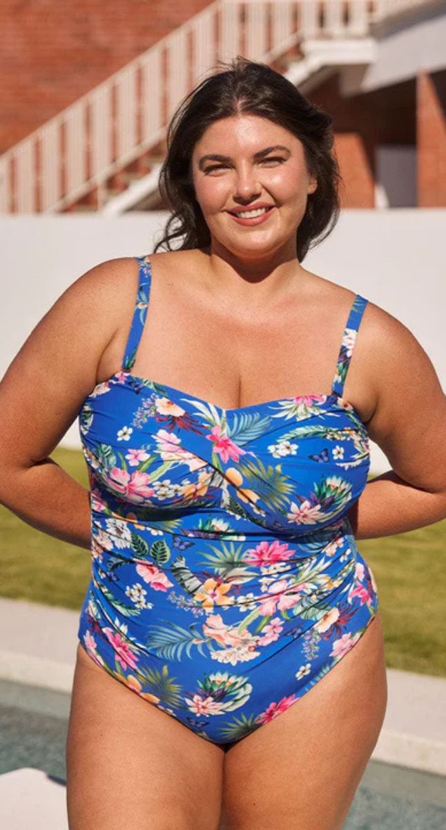 Capriosca Twist Bandeau One Piece