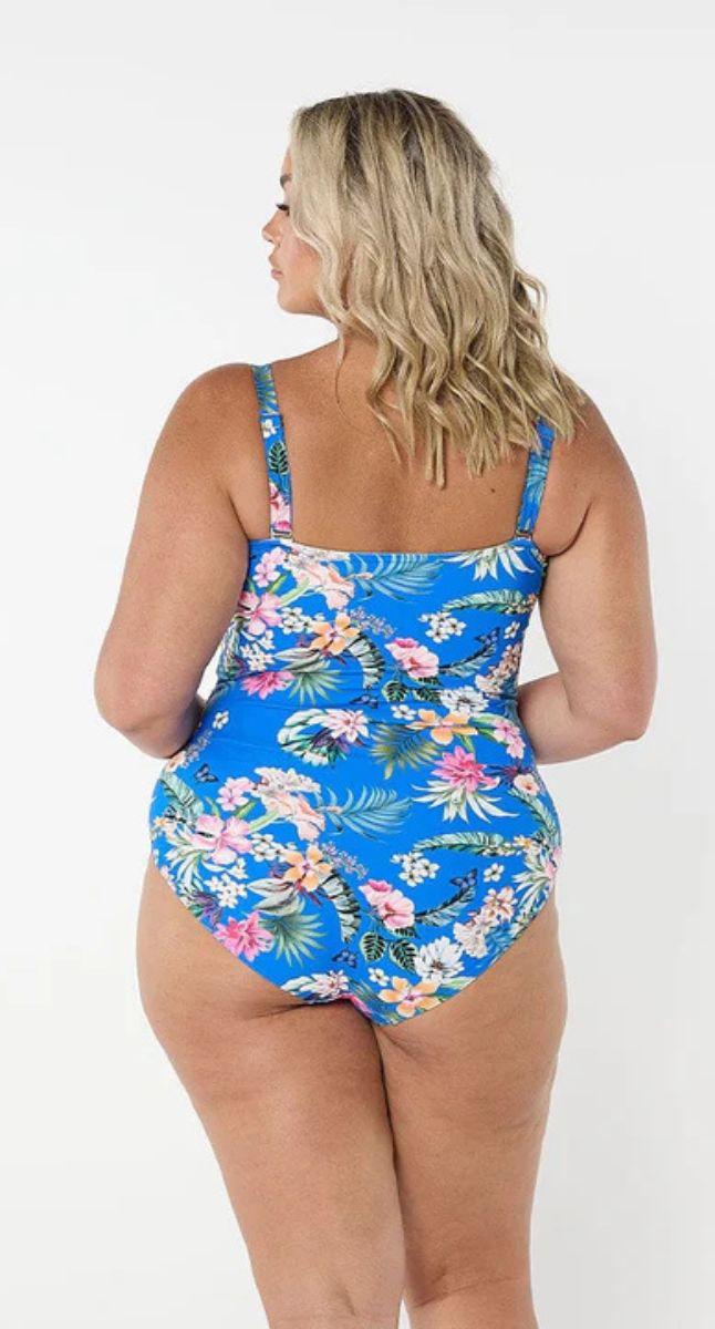 Capriosca Twist Bandeau One Piece
