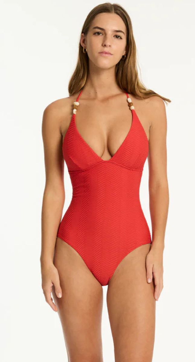 Caracus Longline Halter One Piece