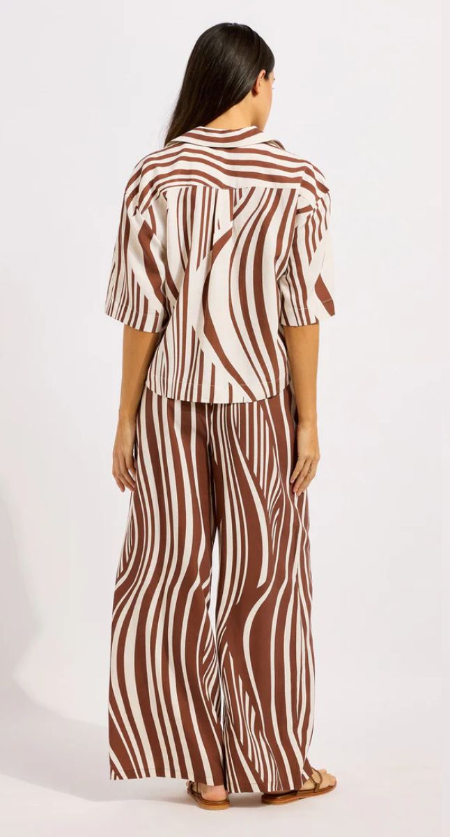Coastline Drawcord Wide Leg Pant