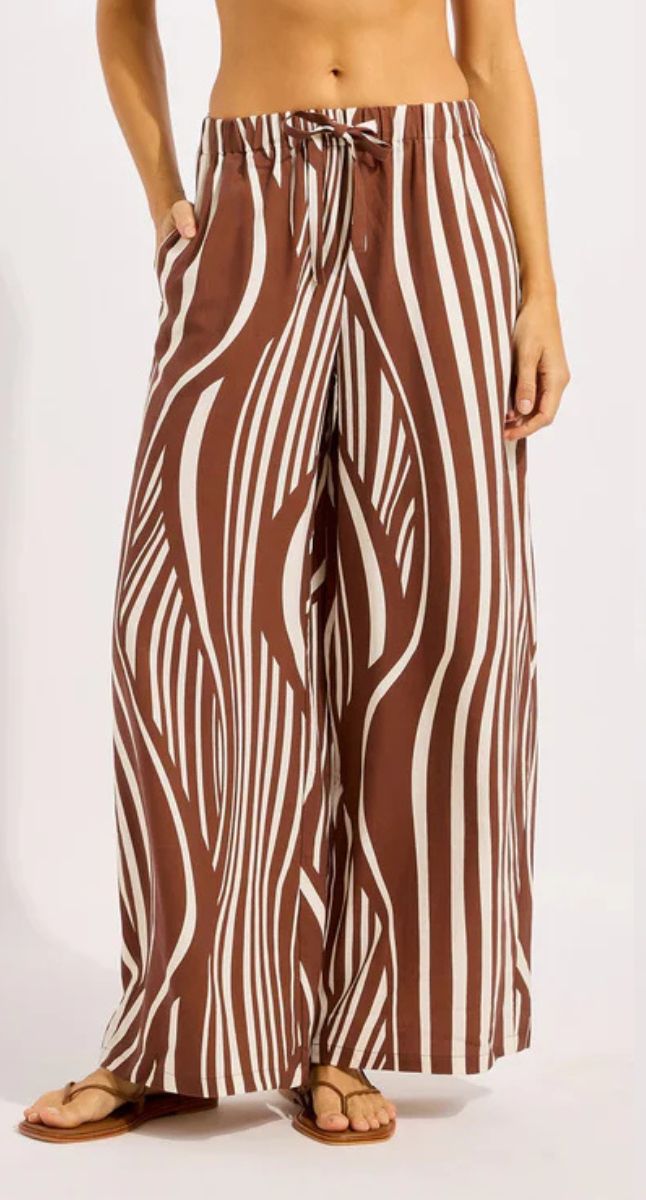 Coastline Drawcord Wide Leg Pant