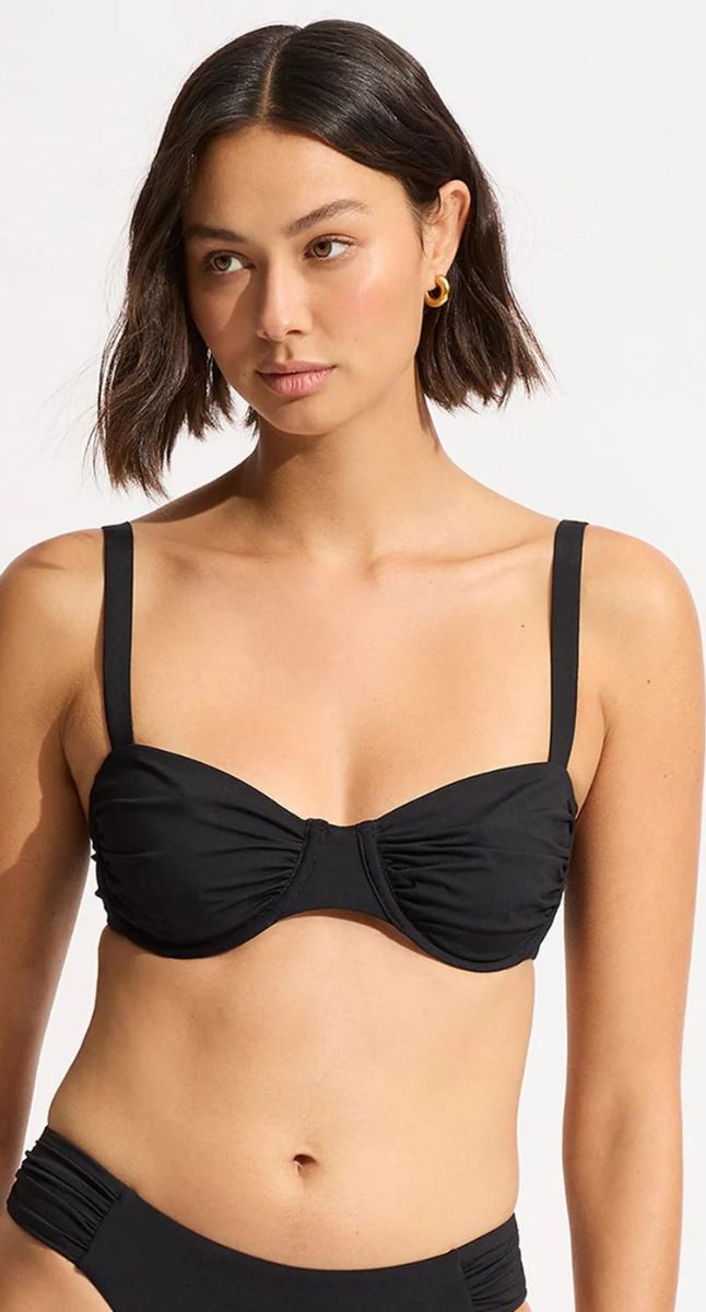 Seafolly Collective Ruched Underwire Bra
