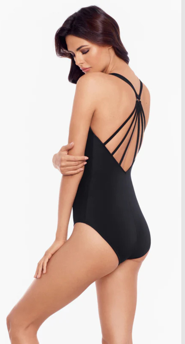 Drew Halter Slimming Tummy Control Swimsuit