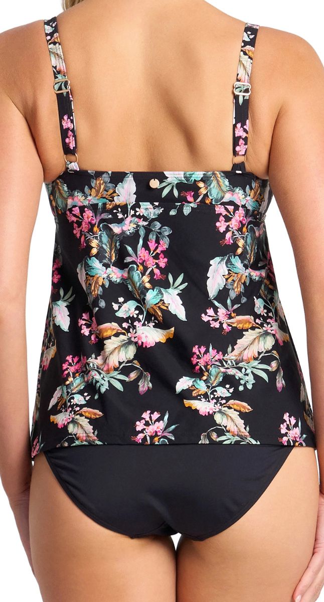 Viola Frill Singlet - Black