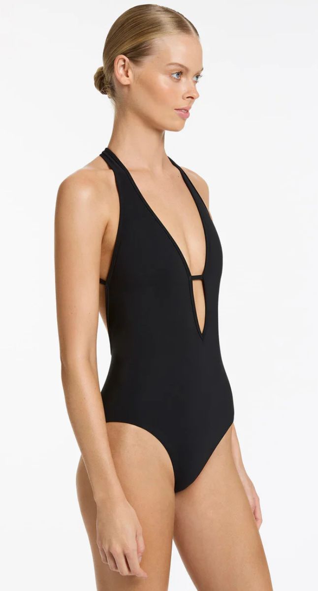 Jets Jetset Plunge One Piece Swimsuit
