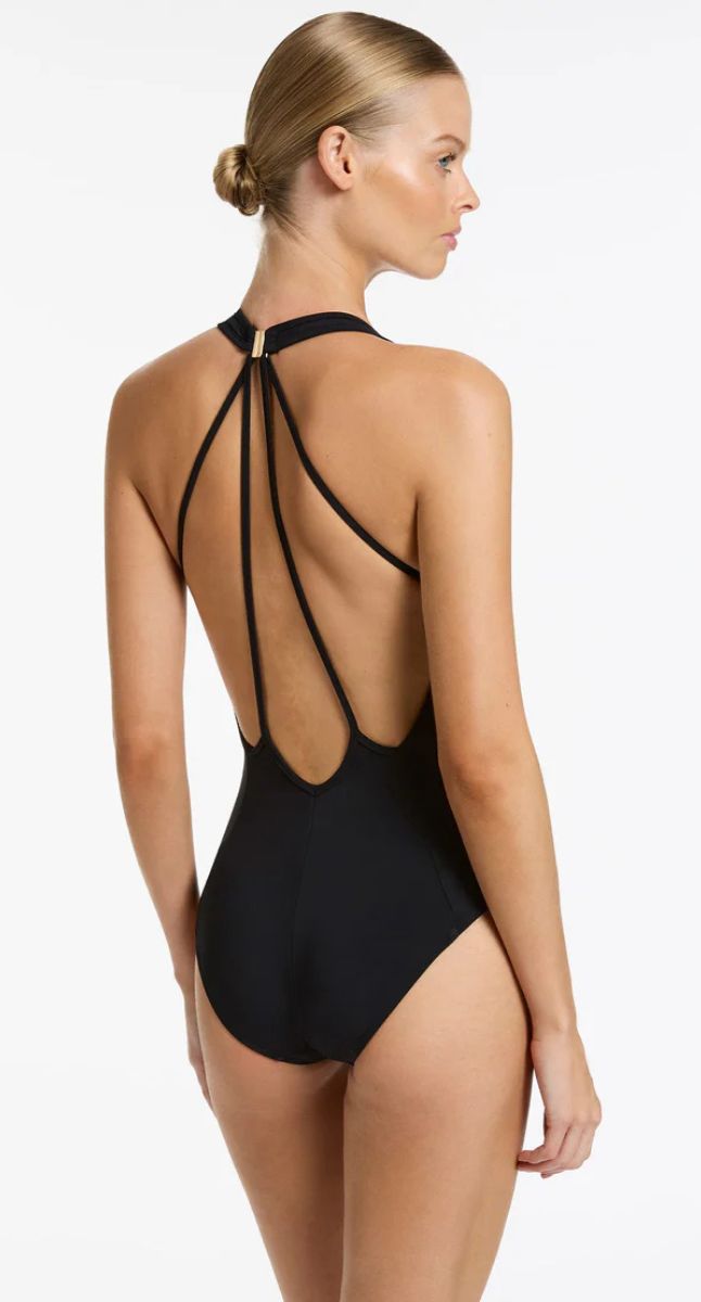 Jets Jetset Plunge One Piece Swimsuit