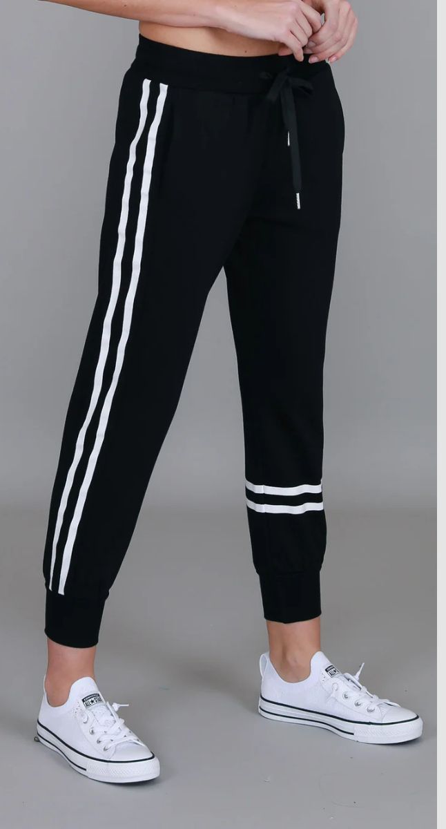 Jamie 2 Stripe Sweat Jogger