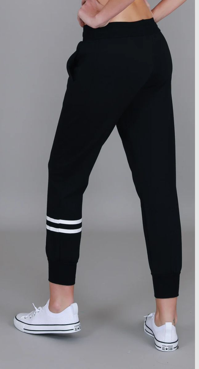 Jamie 2 Stripe Sweat Jogger