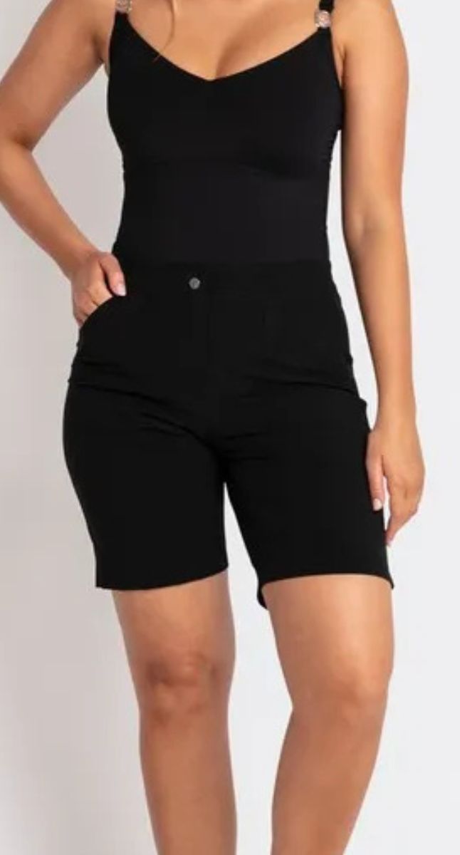 Jantzen Lower Thigh Board Short - Black