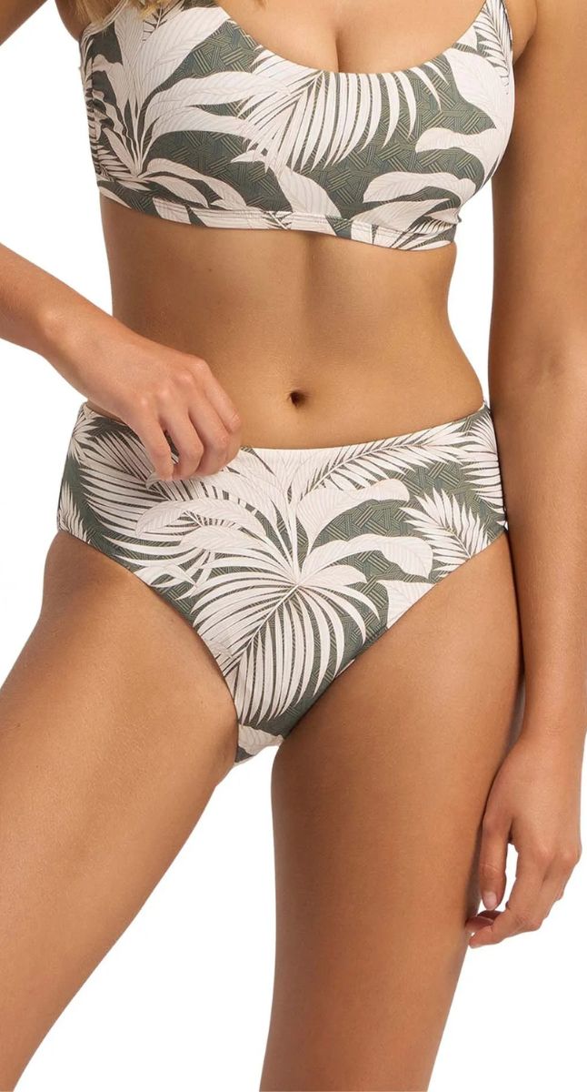 Kaia Mid Rise Pant - Seaweed