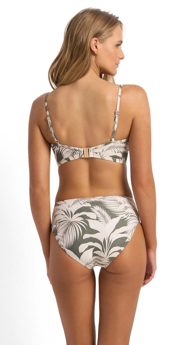 Kaia Mid Rise Pant - Seaweed