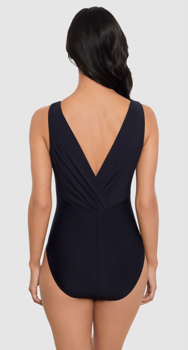 Marquis Kristi Plunge One-Piece Shaping Swimsuit