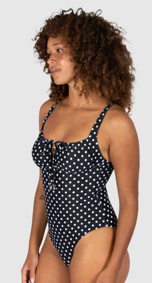 Baku Parisian Retro One Piece Swimsuit