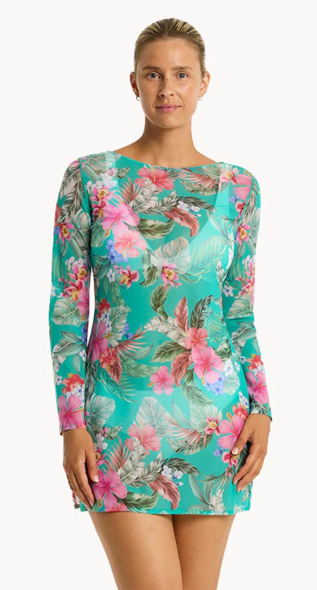 Pacifico Mesh Short Dress