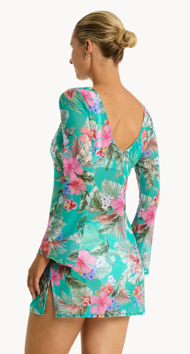 Pacifico Mesh Short Dress