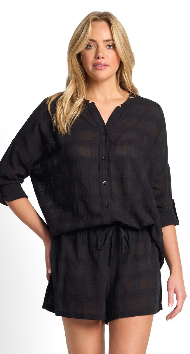 Picnic Drawstring Short - Black