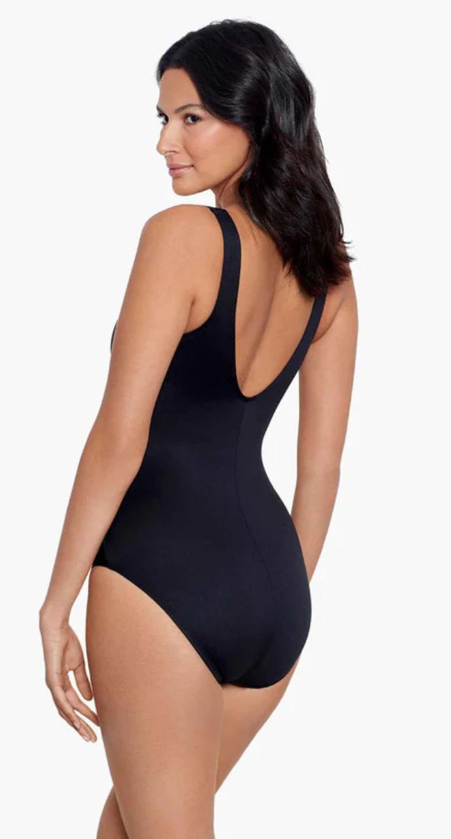 Avra Underwired High Neck One Piece Shaping Swimsuit