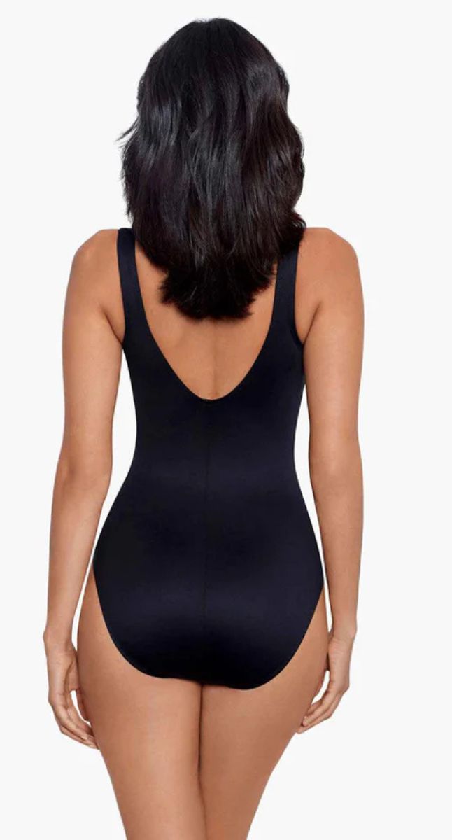 Avra Underwired High Neck One Piece Shaping Swimsuit