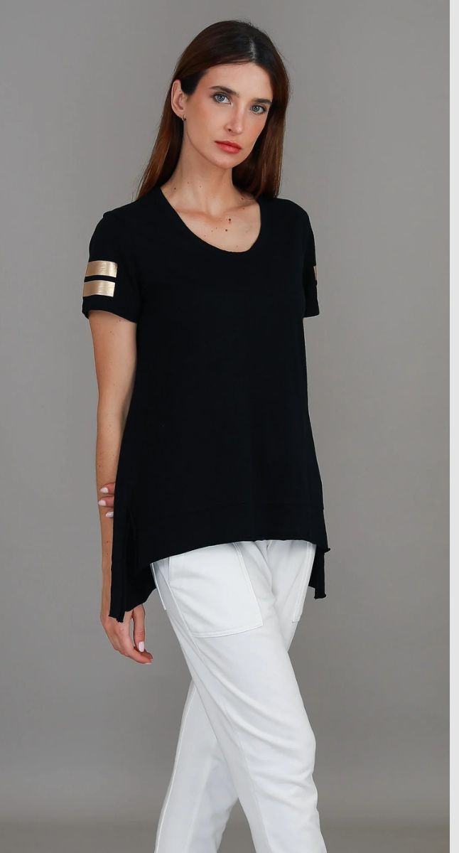 Renn Twin Gold Stripe Tee