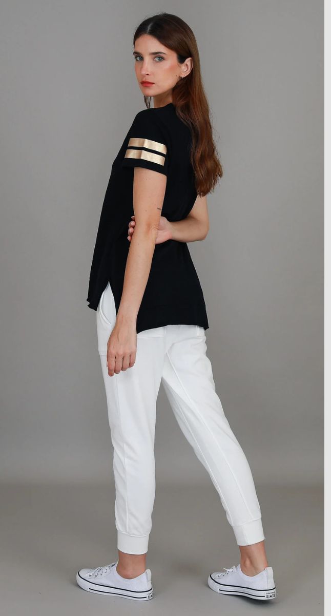 Renn Twin Gold Stripe Tee