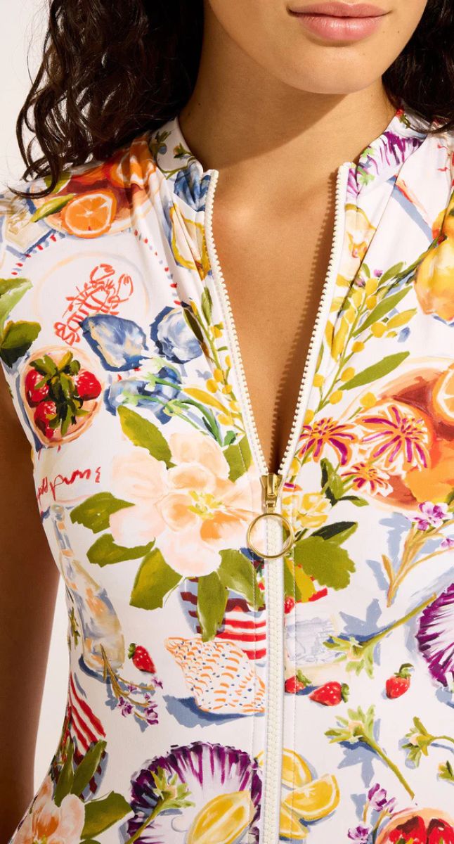 RivieraCoast Zip Front One Piece