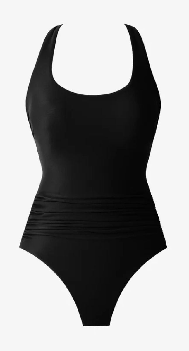 Rock Solid Utopia Wired Halter One-Piece Shaping Swimsuit