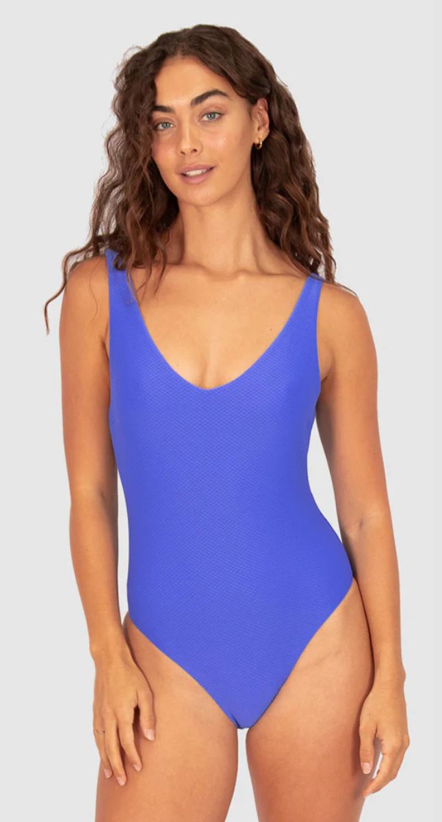Rococco V Neck One Piece Swimsuit