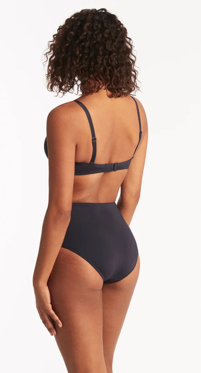 Sea Level Essentials Gathered Side High Waist Pant