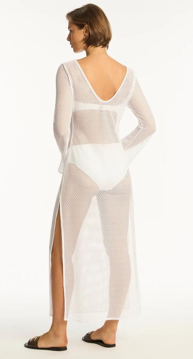 Surf Mesh Long Dress