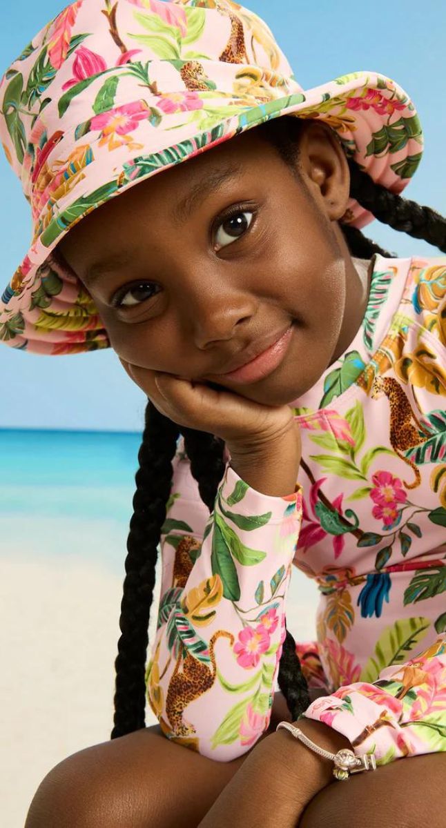 Seafolly Girls Tropical Dreams Tropical Dreams Bucket Hat