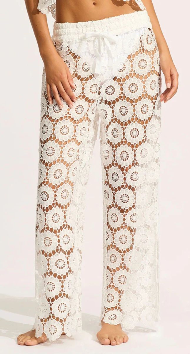 Seafolly Ladies Secretgarden Side Split Pant