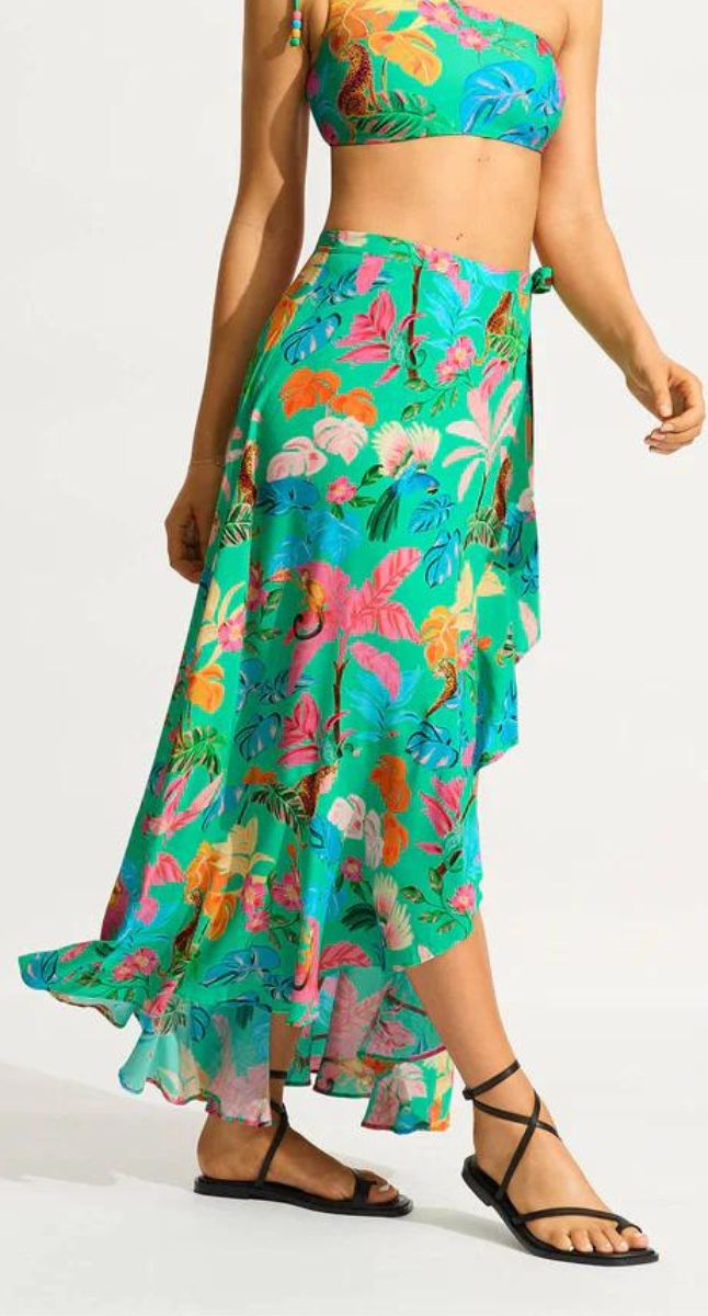 Seafolly Tropica Tropica Wrap Skirt