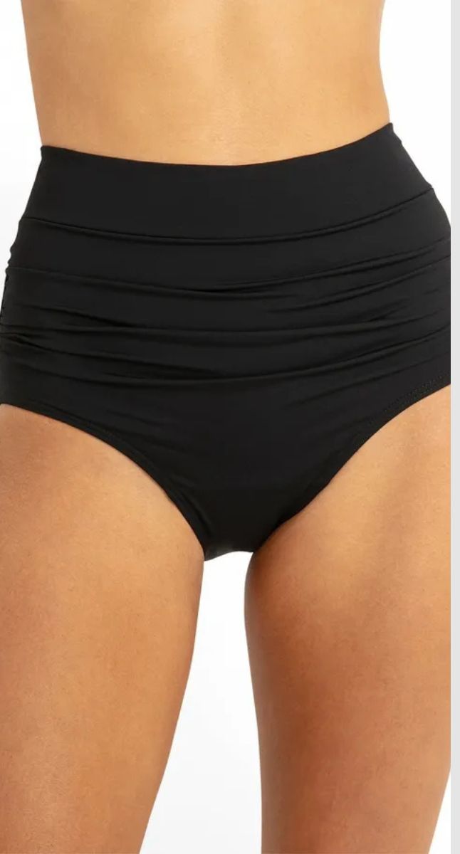 Sunseeker Basix Ruched Highwaist Pant - Ink