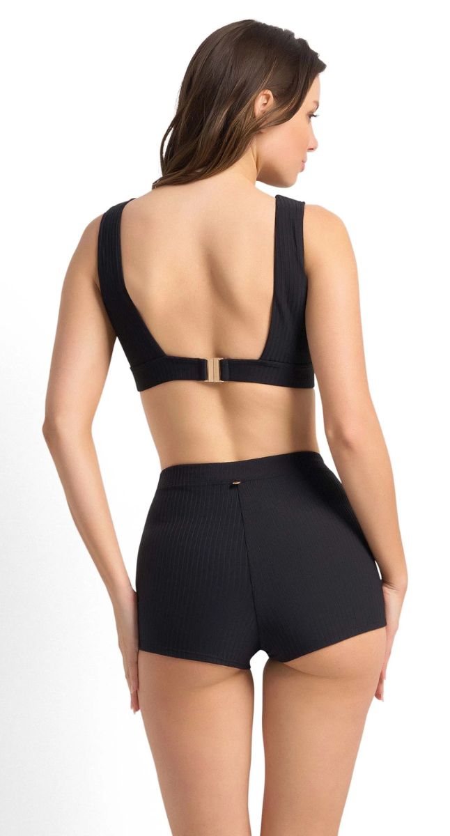 Sunseeker Reset High Waisted Boyleg Pant - Ink